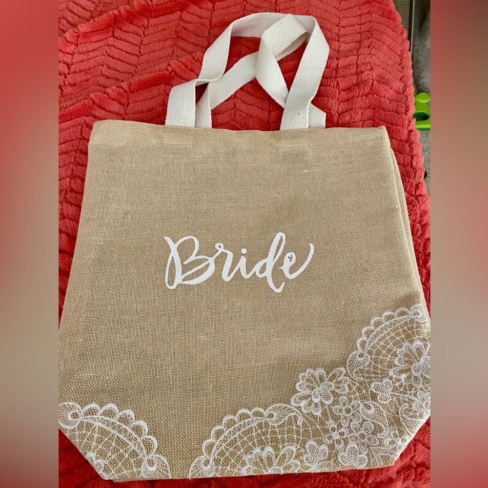 Bride Tan Tote Bag